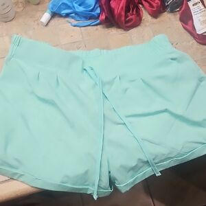 Medium Zyia Women’s Drawstring Athletic Shorts - Mint